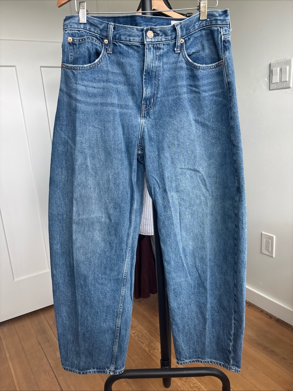 Gap Barrel high rise Jeans Sz 31 | 12R